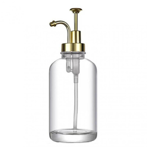 2pcs Coffee Syrup Dispenser Resuable Pump Head Liquid Bottle for Home Kitchen