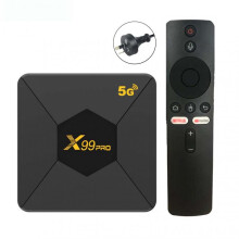 (AU Plug) Dual-Band WIFI Ultra-Thin Set-Top Box Multifunctional Powerful Medias Player Gift for Birthday