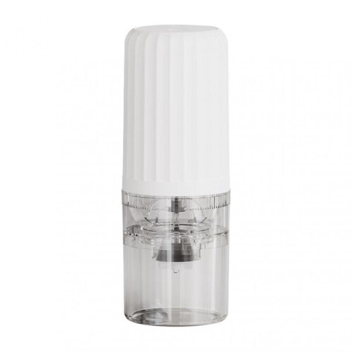 (White) Small Portable Electric Grinder for Coffee Multipurpose Reusable Grinding Tool for Kitchen