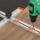 T-Square Punching Positioning Ruler High Accurates Measuring Ruler for Builders 4