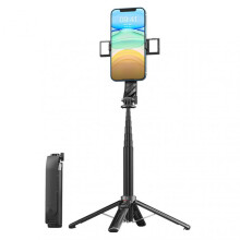 Retractable Selfie Stick with Quadrupod Rack Multifunctional Selfie Stick Stand for Wedding Travel