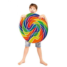 (One size fits all, EE698) Color Lollipops Cosplay Costume Funny Halloween Role Play Costume Props Stage Performance Wearing