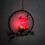 Solar Powered Red Birds Windchime Light Pendant Multi-Purpose Hanging Light Decor for Courtyard Parks 1