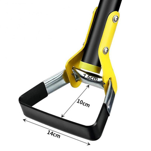 (2.4m) Double Edge Actions Weeder Hoe Rustproof Weeding Stirrup Hoe for Yard Work 1