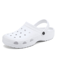 (white, 38) Unisex Adults 10001 Classic Cushioned Clogs