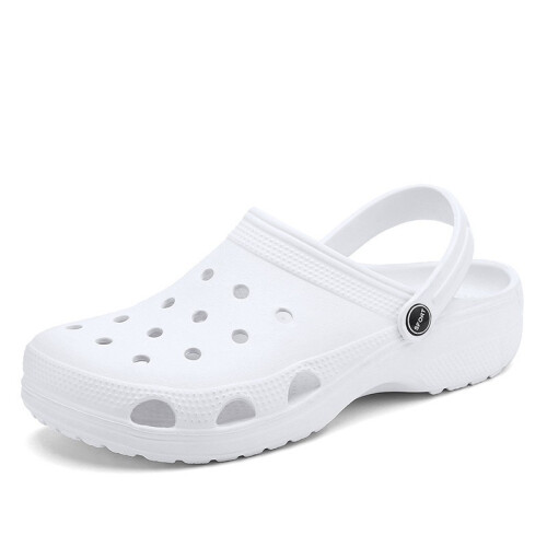 (white, 37) Unisex Adults 10001 Classic Cushioned Clogs