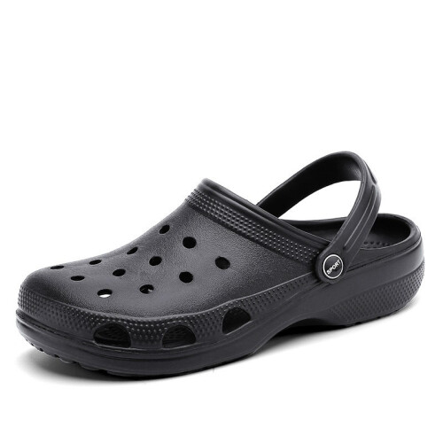 (black, 43) Unisex Adults 10001 Classic Cushioned Clogs