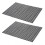 (Transparent Black) Kitchen Sink Protector for Bottom Good Grip Anti Slip Sink Mat for Kitchen Dinnerware 1