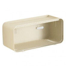 (Floor Style) Simple Wall Hanging Storage Box with Lid Multifunctional Organizing Case for Washroom Toliet