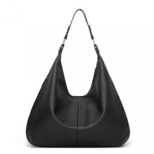 (Black) Fashion Lychees Pattern Shoulder Bag Zippered Closure Vintage Purses Handbag for Women for Commuting