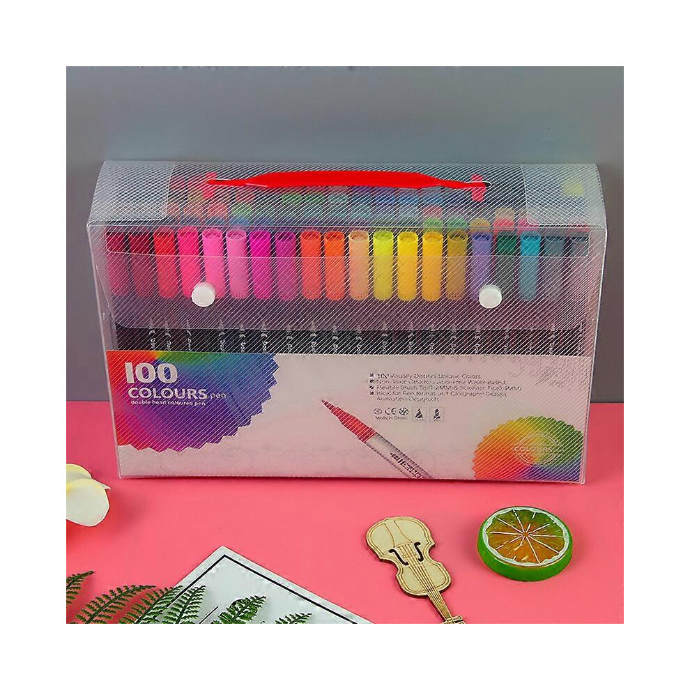 (As show, One size) 262/204/168/120/60/80 Markers Set Colour Double Headed OilySketch Drawing Art Markers Brush Dual Tips Professional Drawing Mark