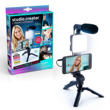 (As show, One size) Studio Creator Podcast  Vlogging Kit – Record Like Your Favorite influencers!