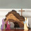 (B) Easter Ornament Resurrection Scene Wooden Statue Home Decor 4