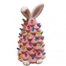 (Ears) Luminous Face-less Ornament of Christmas Delicate Personalized Desktop Artwares for Table Decoration