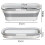 Foldable Large Bucket with Scroll Wheel Space Saving Car Wash Bucket for Home Kitchen Use 2