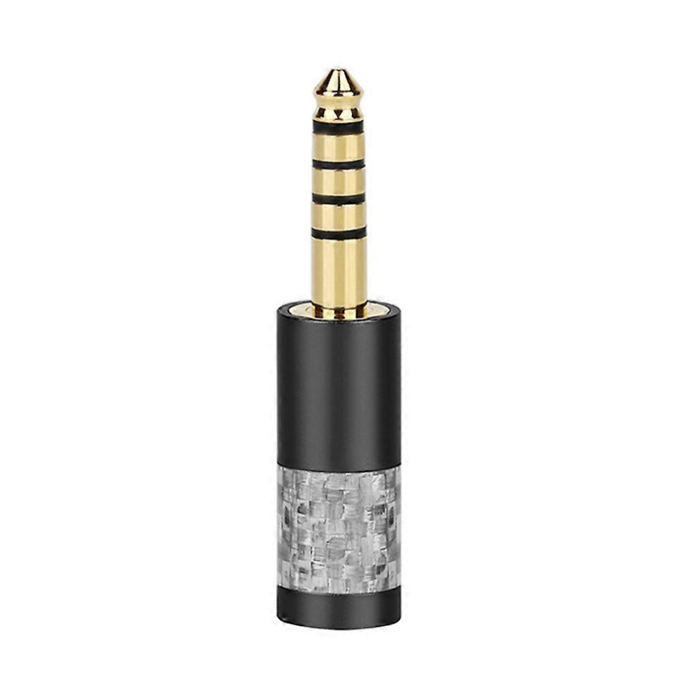 (As show, One size) Minijack 4.4mm Earphone Plug 5 Pole Stereo Audio Jack For NW-WM1Z NW-WM1A AMP Player Solder Wire Connector HiFi Headset Adapter