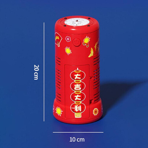 100ml Simulation Firework Bubble Machine Portable Fashionable Bubble Maker Toy for Wedding Spring Festival 1