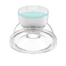 (Green) 12 Modes Automatic Breast Pump Rechargeable Breast Milk Collectors for Mother