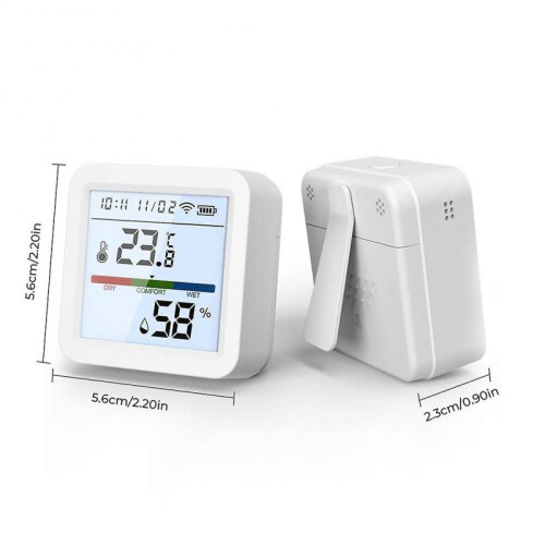 Wireless Temperature Humidity Meter Detector Indoor Temperature Moisture Sensor for Home Use 1