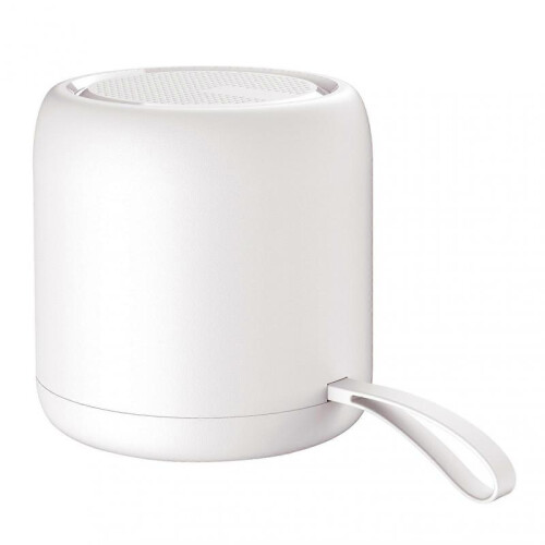 (White) Wireless Bluetooth-compatible Speaker Portable Travel Music Player for Prodcasts