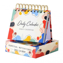 (No. 7) Mini Simple Cartoon Calendar for 2025 Home Furnishing Calendar Decor for Bedroom Living Room