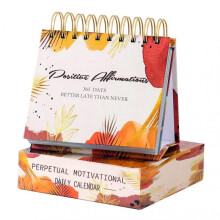 (No. 6) Mini Simple Cartoon Calendar for 2025 Home Furnishing Calendar Decor for Bedroom Living Room