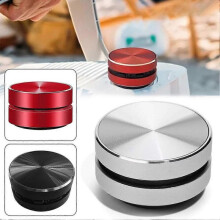 (Red) Bone Conduction Instants Mini Speakers with BT Rechargeable Mini Portable Speaker for Men Women