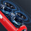 (Silver) Round Bluetooth-Compatible Speaker with Strap Portable Small Amplifieds Speaker for Party Beach Camping 4