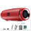 (Black) Round Bluetooth-Compatible Speaker with Strap Portable Small Amplifieds Speaker for Party Beach Camping 3