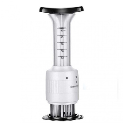 Injectable Meat Tenderizer Steak Needle Multifunctional Sauce Injecting Tool for Home Kitchen