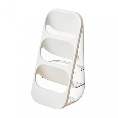(White) Household Drain Chopsticks Holder Multipurpose Cutlery Storage Box for Fork Spoon Storage