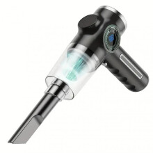 (Black) Mini Portable Lightweight Car Home Hand Vacuum USB Rechargeable Vacuum Cleaners for Sofa Car Seats
