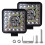 Personalized Car Squared Skull Headlight Wear-Resistant Automobile Headlight for Truck 1