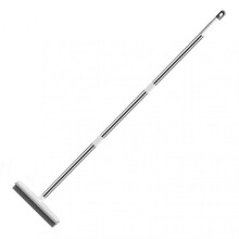 2 in 1 Floor Brush with Scraper Reusable Labor-saving Gaps Wash Tool for Bathtubs Floor