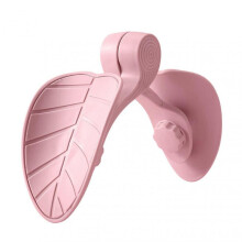 (Pink) Plastic Hip & Pelvic Exerciser Rotatable Pelvic Floor Strengthening Device for Women Men