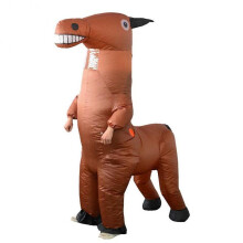 Active Laughing Horse Inflatable Suit Personalized Dress-Up Clothing for Adult Women Men