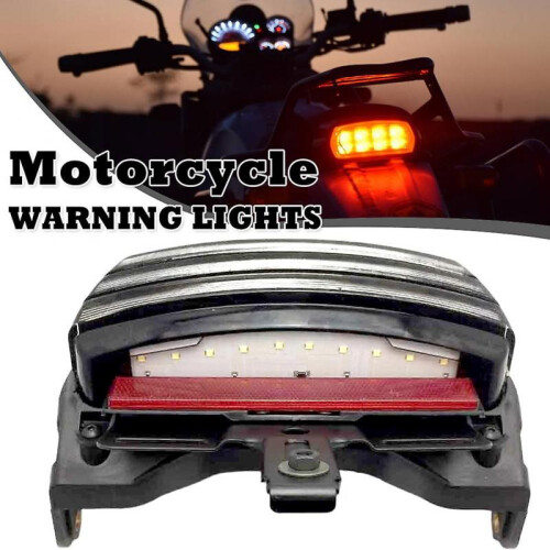 Retro LED Tail Lamp for Motorcycle Waterproof Rear Light Assembly Motorcycle Accessories 1
