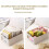 Clothes Pants Storage Box Multipurpose Wardrobe Organizing Box with Clear Window for Home 3