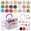 DIY Jewelry Making Tools with Storage Box Multifunctional Portable Beaded Materials for Glasses Decorating 2