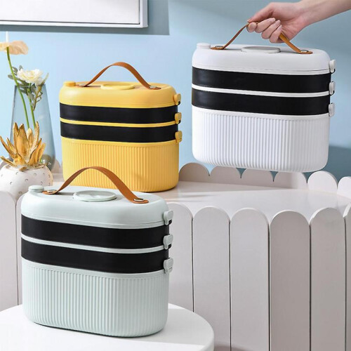Rotary Medicine Box with Mini Tablet Box Large Capacity 3-Layers First Aid Box 2
