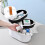 Rotary Medicine Box with Mini Tablet Box Large Capacity 3-Layers First Aid Box 4
