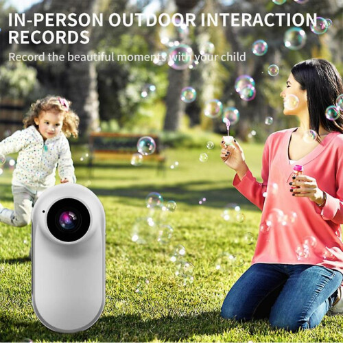 (Only white camera) Mini Clip HD Actions Camera With/Without Screen Multifunctional Anti-shake Video Camera for Rock Climbing 2