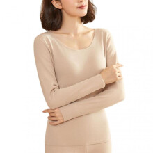 (M, Female Skin Color) Thermal Underwear men Winter Women Long Johns sets fleece keep warm in cold weat