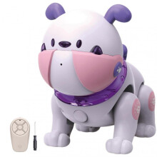 (Purple) Interactive Voice Touch-Sensing Robot Dog Educational Robot Dog Toy Birthday Present