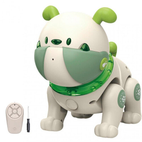 (Green)Interactive Voice Touch-Sensing Robot Dog Educational Robot Dog Toy Birthday Present