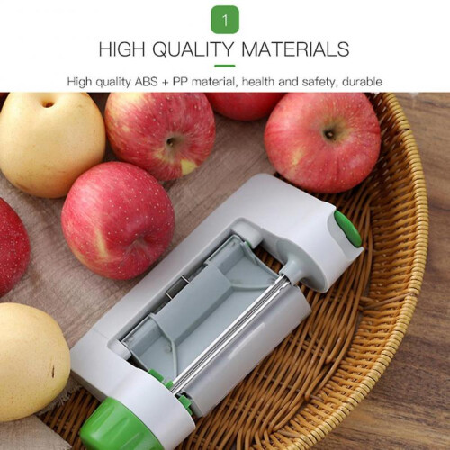 Rotating Vegetable Fruit Slicers Practical Potato Peeling Tool Kitchen Supplies 2