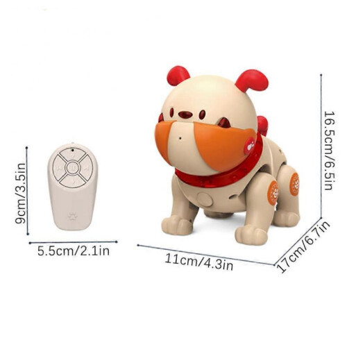 (Green)Interactive Voice Touch-Sensing Robot Dog Educational Robot Dog Toy Birthday Present 2