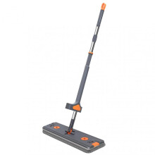(45cm, Dark Grey) Multipurpose Large Flat Mop Soft Absorbent Floor Cleaning Mop for Living Room
