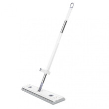 (45cm, White) Multipurpose Large Flat Mop Soft Absorbent Floor Cleaning Mop for Living Room