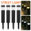 (Warm Light) Simple Squared Solar Powered Ground Light Household Yard Arrangement Light for Courtyards 4